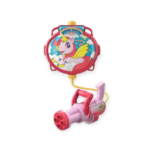 Picture of WATER PISTOL WITH TANK - UNICORN